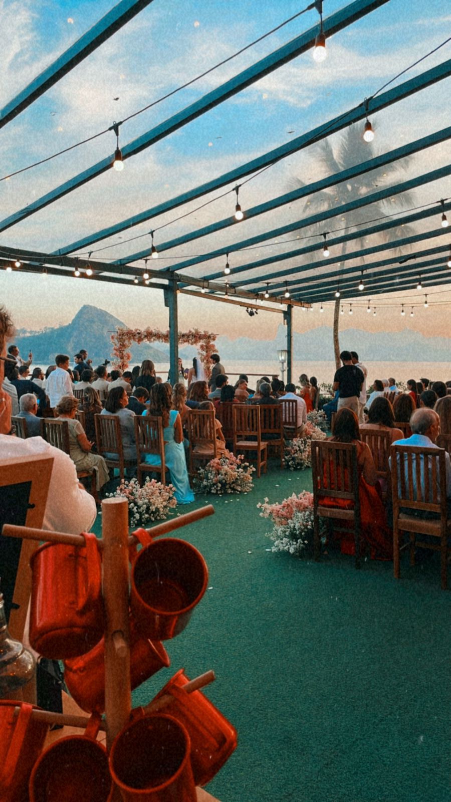 Casamento com vista